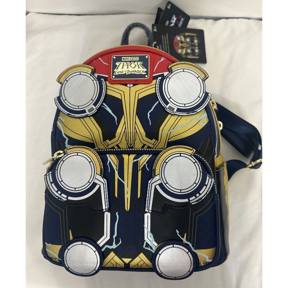 Loungefly Marvel Thor Love and Thunder Cosplay Mini Backpack New Disney